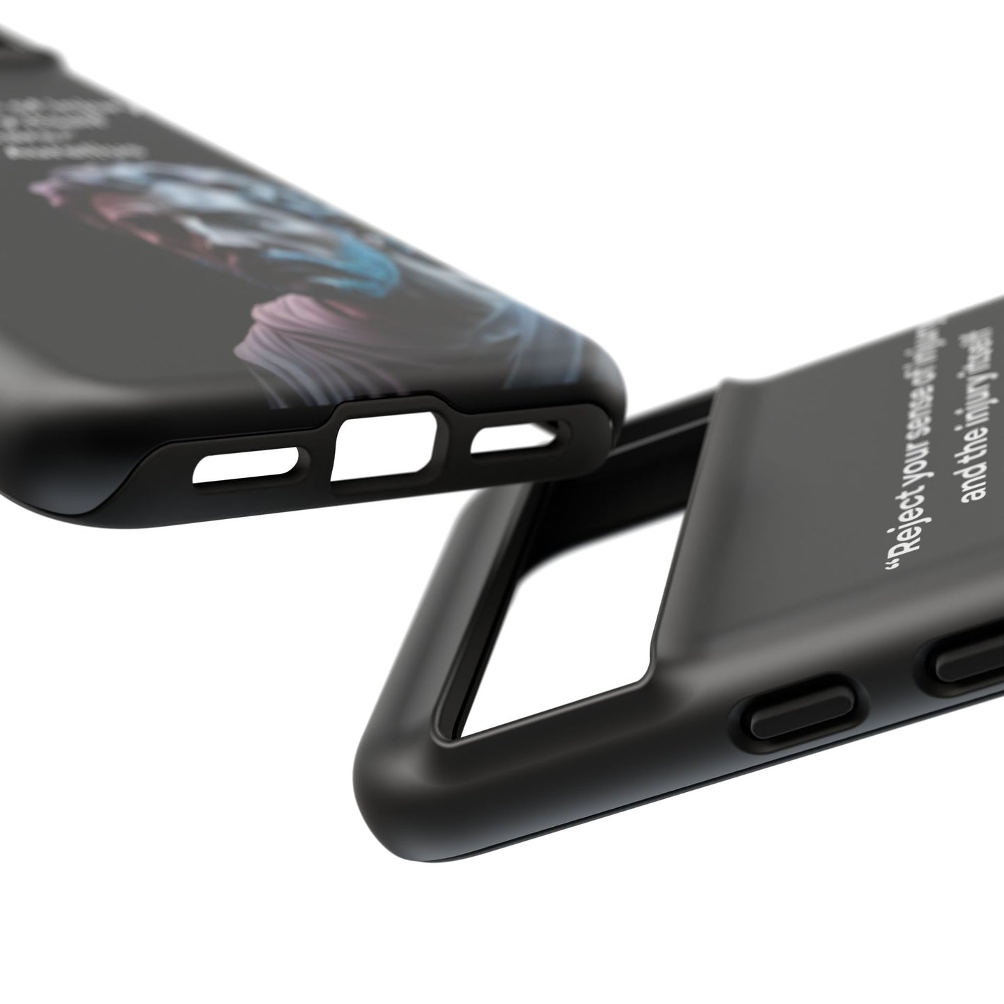“Strength Within” – Marcus Aurelius Quote Tough Phone Case