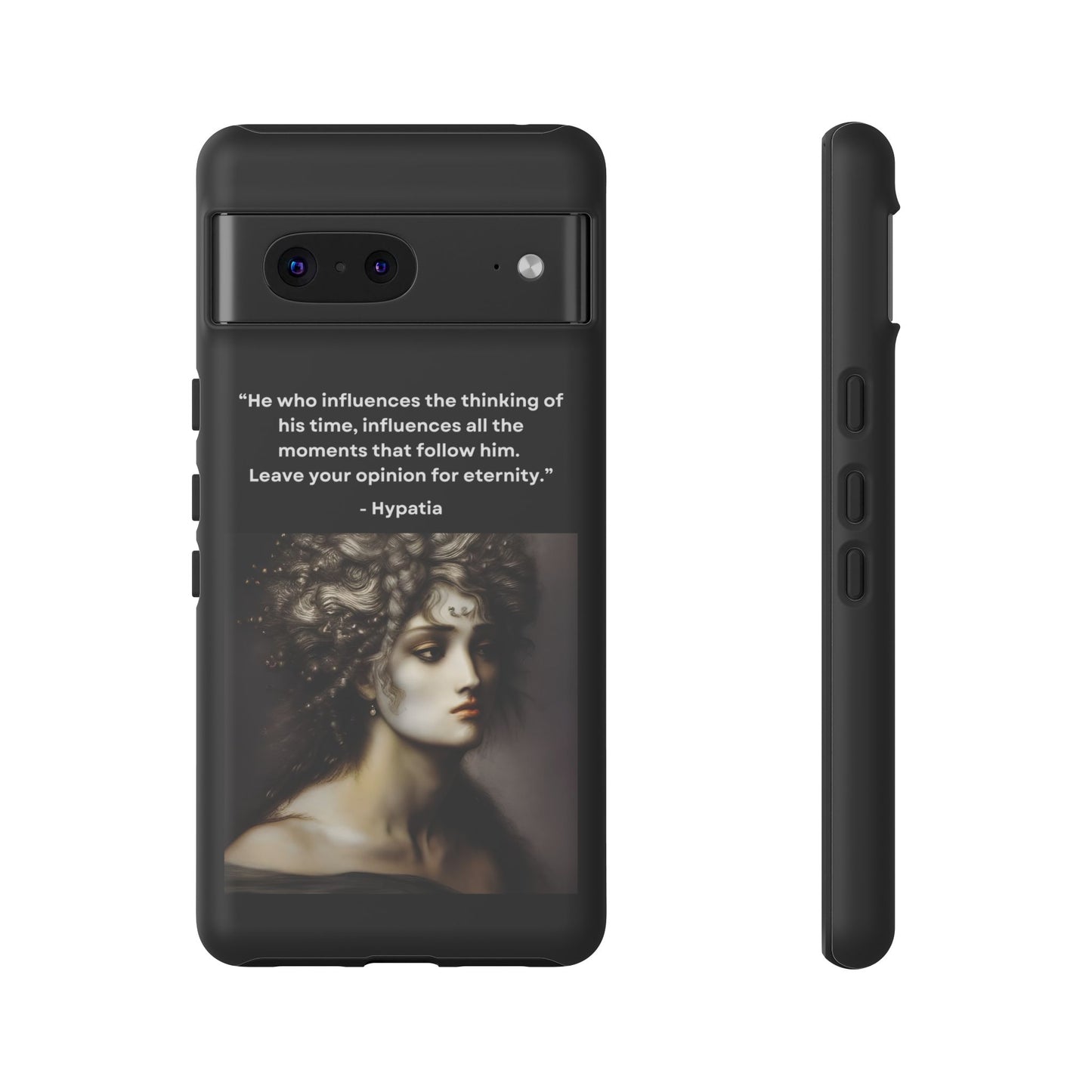 “Leave Your Mark” – Hypatia Quote Tough Phone Case