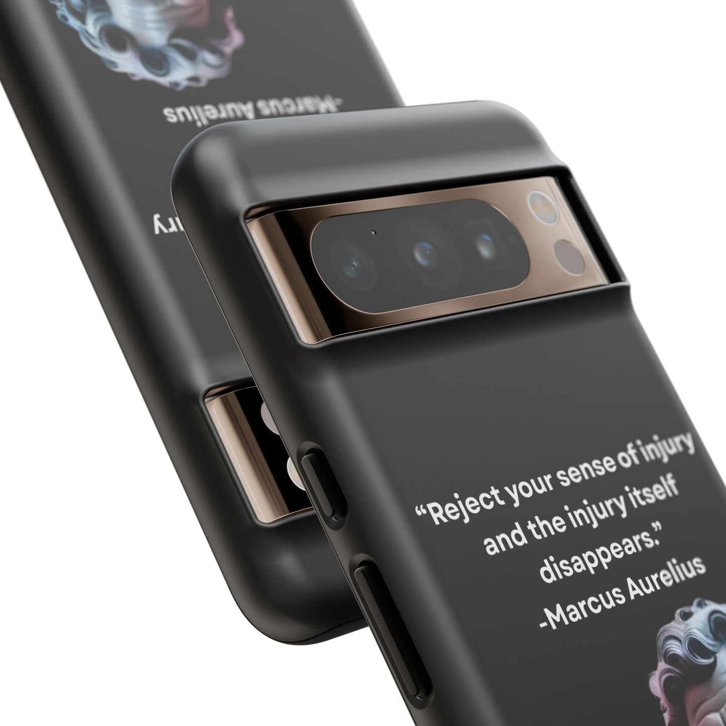 “Strength Within” – Marcus Aurelius Quote Tough Phone Case