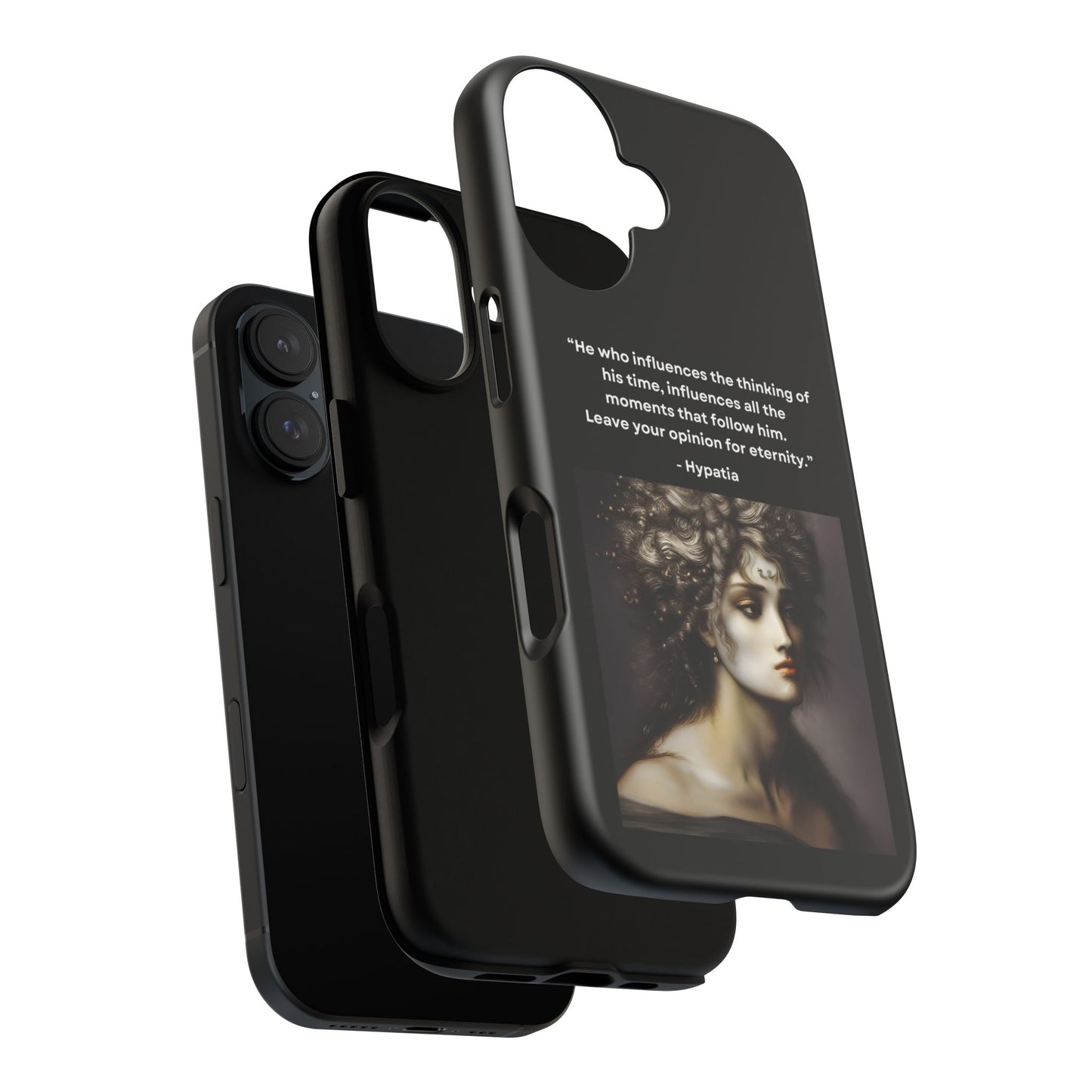“Leave Your Mark” – Hypatia Quote Tough Phone Case