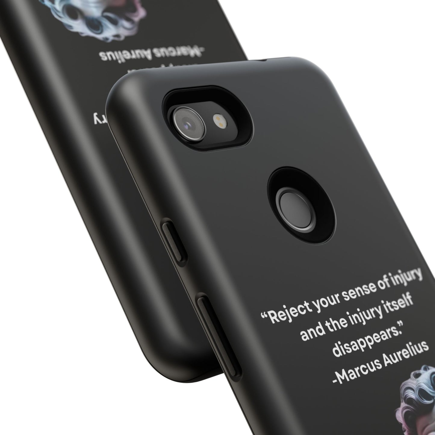 “Strength Within” – Marcus Aurelius Quote Tough Phone Case