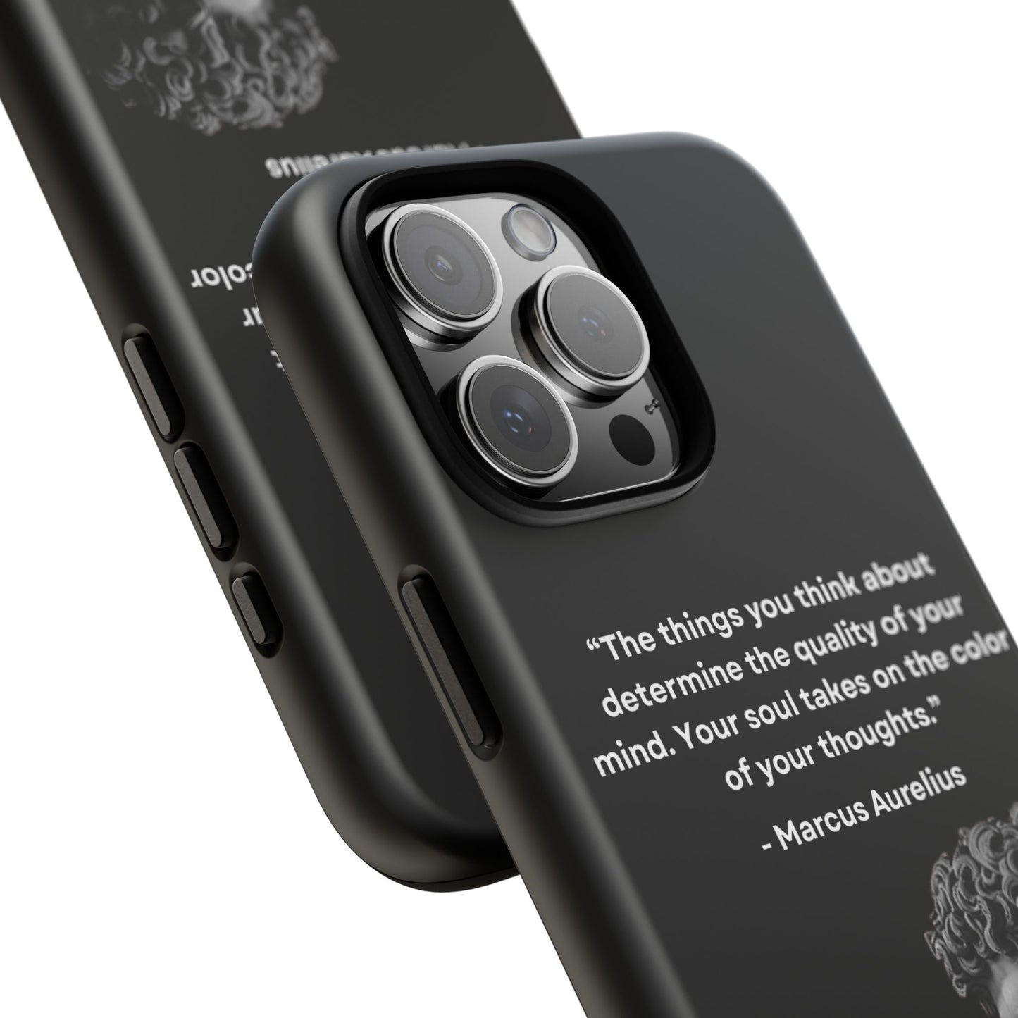 “Color of Thought” – Marcus Aurelius Quote Tough Phone Case
