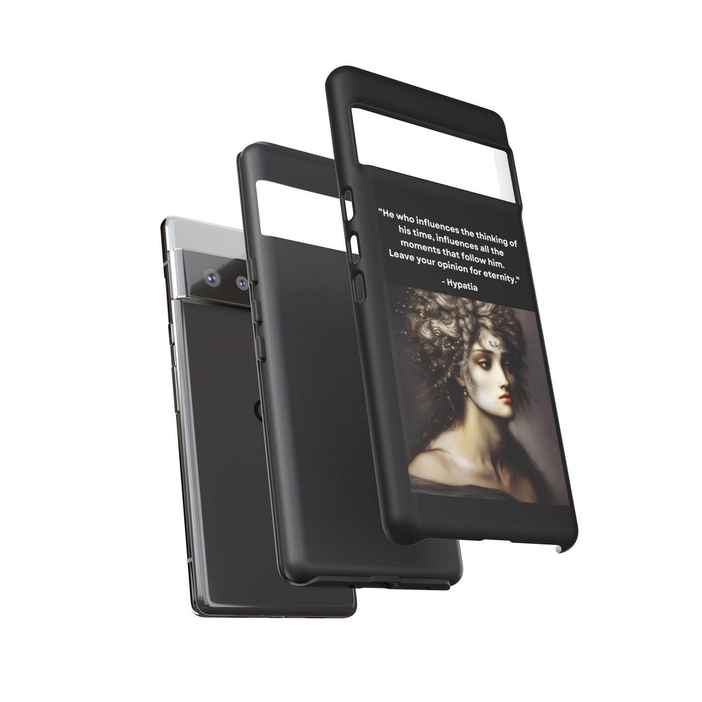 “Leave Your Mark” – Hypatia Quote Tough Phone Case