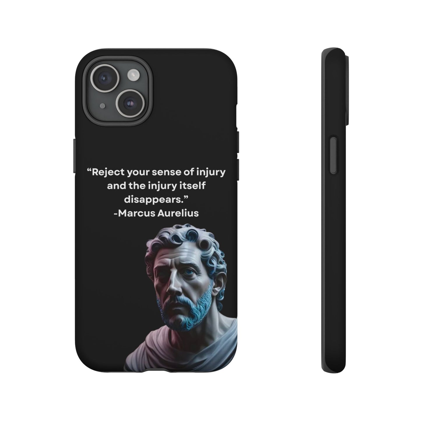 “Strength Within” – Marcus Aurelius Quote Tough Phone Case