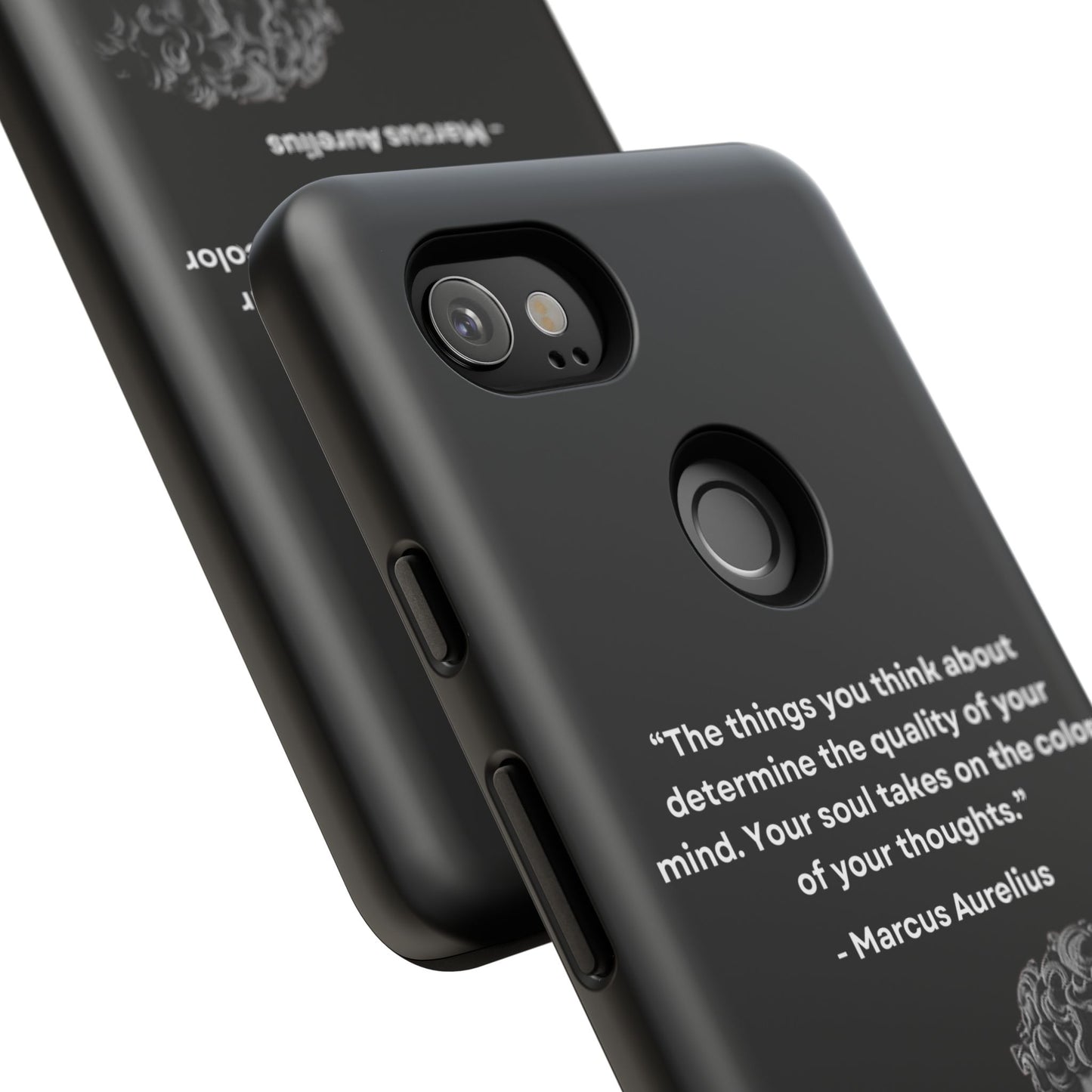 “Color of Thought” – Marcus Aurelius Quote Tough Phone Case