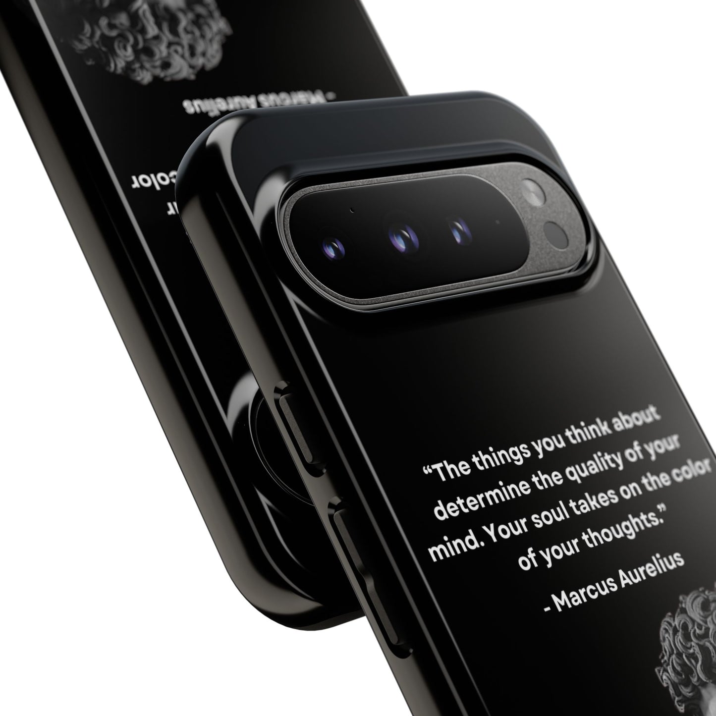 “Color of Thought” – Marcus Aurelius Quote Tough Phone Case