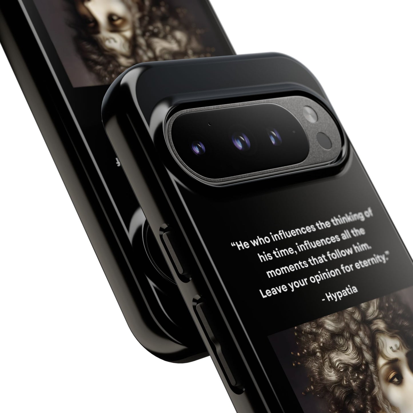 “Leave Your Mark” – Hypatia Quote Tough Phone Case