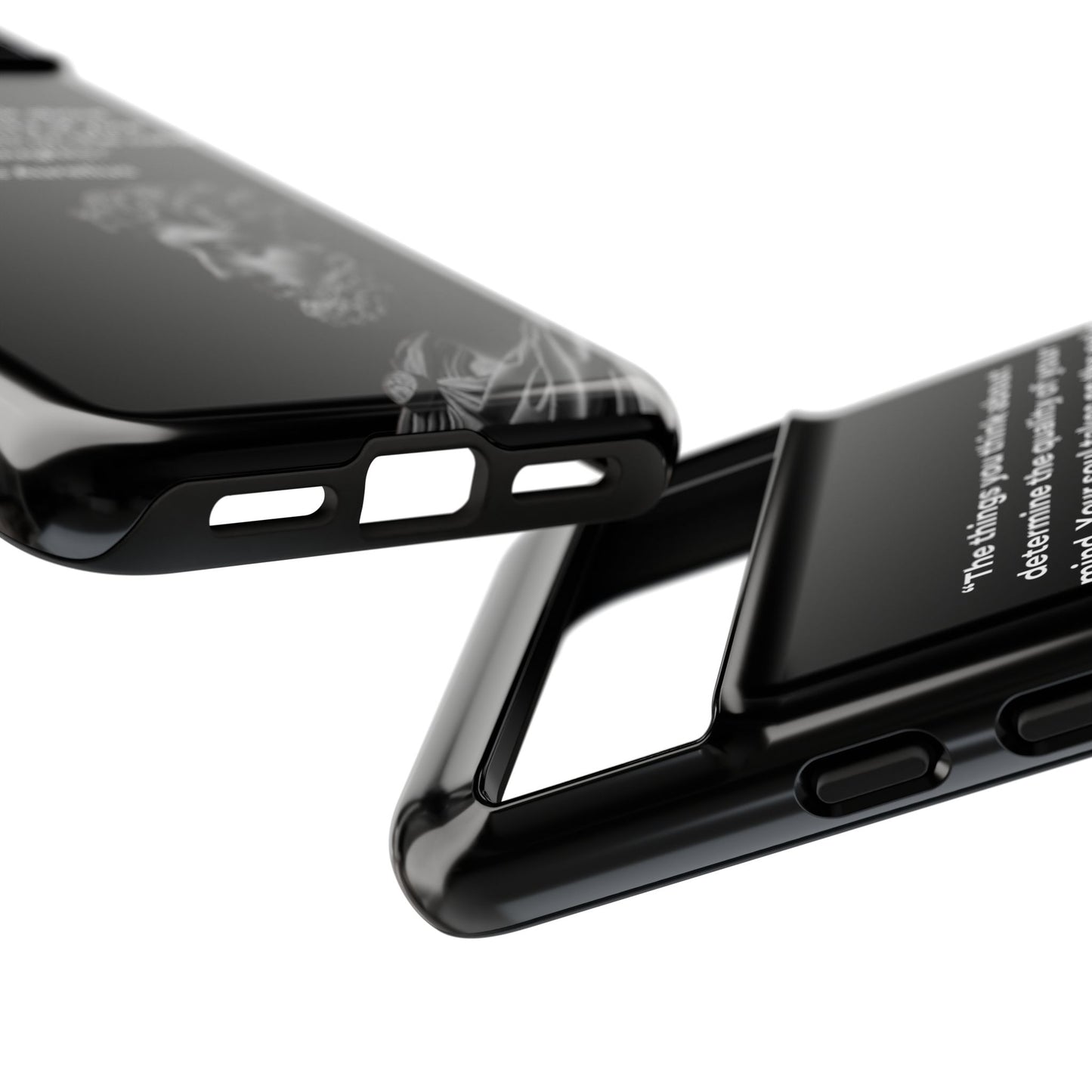 “Color of Thought” – Marcus Aurelius Quote Tough Phone Case