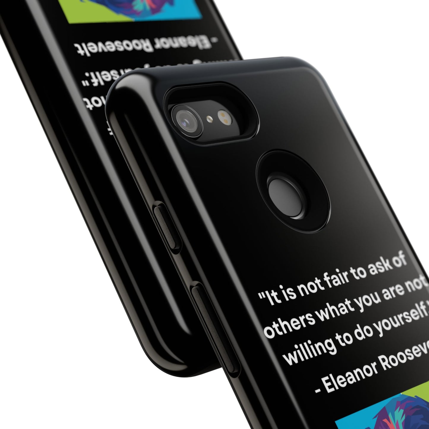 “Lead by Example” – Eleanor Roosevelt Quote Tough Phone Case