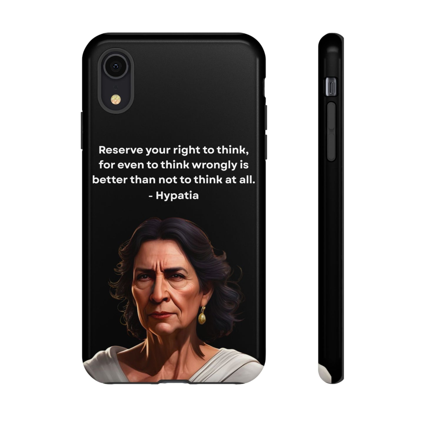 “Think Boldly” – Hypatia Quote Tough Phone Case