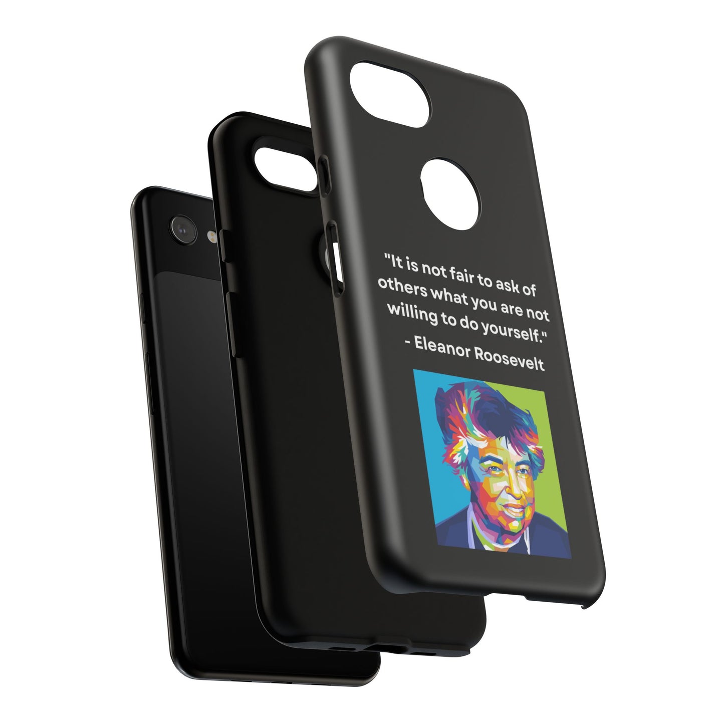 “Lead by Example” – Eleanor Roosevelt Quote Tough Phone Case