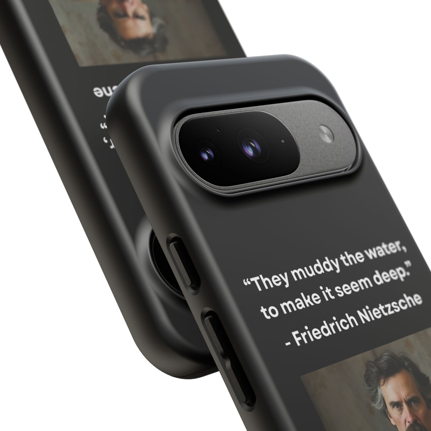 “False Depth” – Friedrich Nietzsche Quote Tough Phone Case