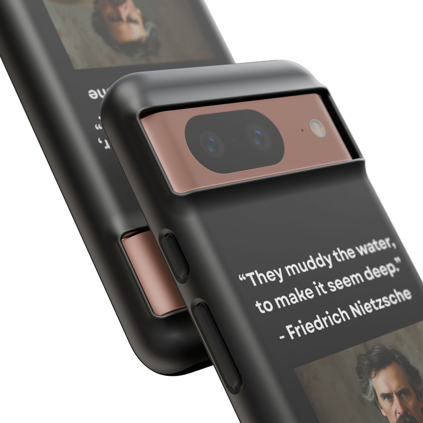 “False Depth” – Friedrich Nietzsche Quote Tough Phone Case