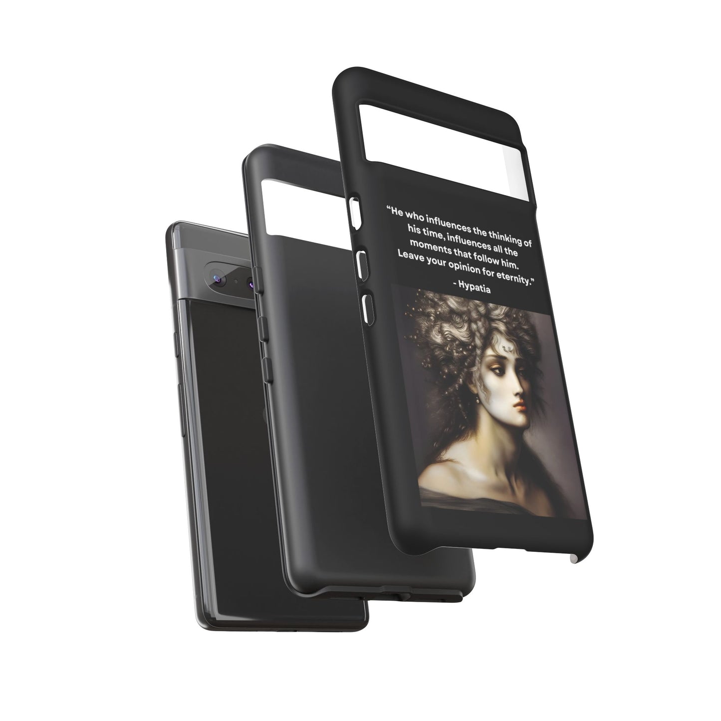 “Leave Your Mark” – Hypatia Quote Tough Phone Case