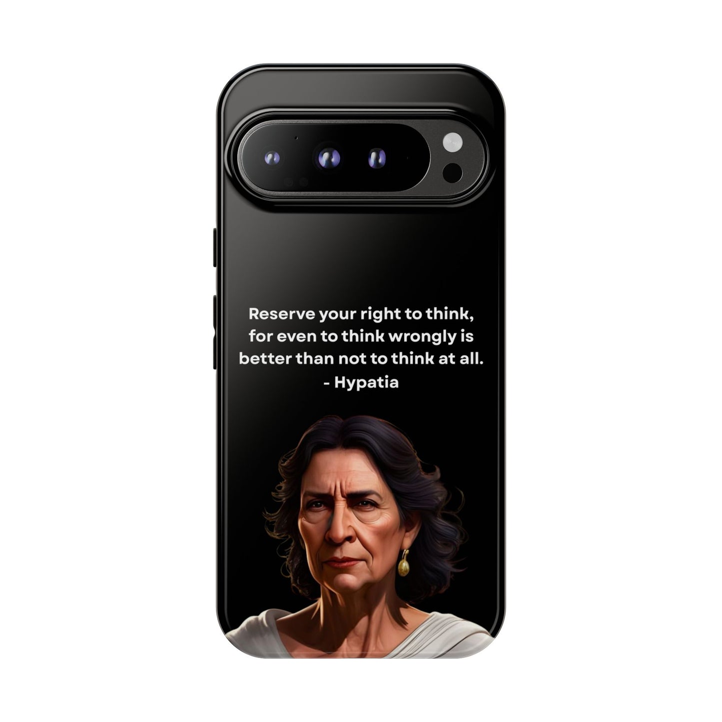 “Think Boldly” – Hypatia Quote Tough Phone Case