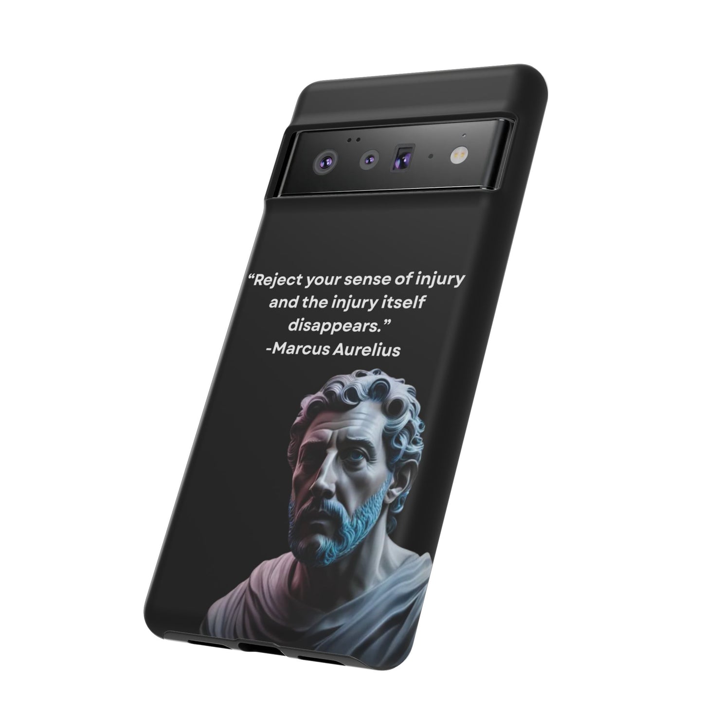 “Strength Within” – Marcus Aurelius Quote Tough Phone Case