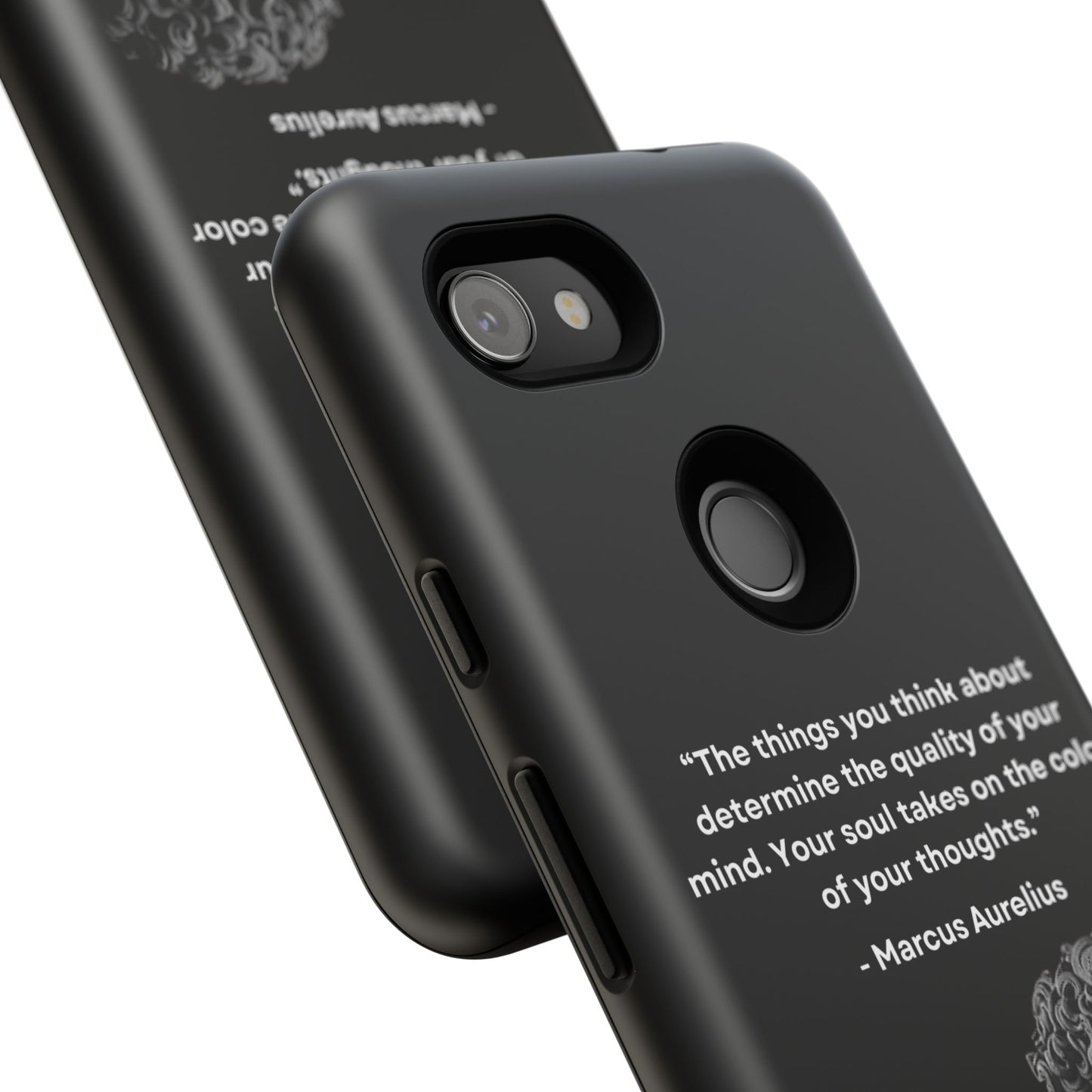 “Color of Thought” – Marcus Aurelius Quote Tough Phone Case