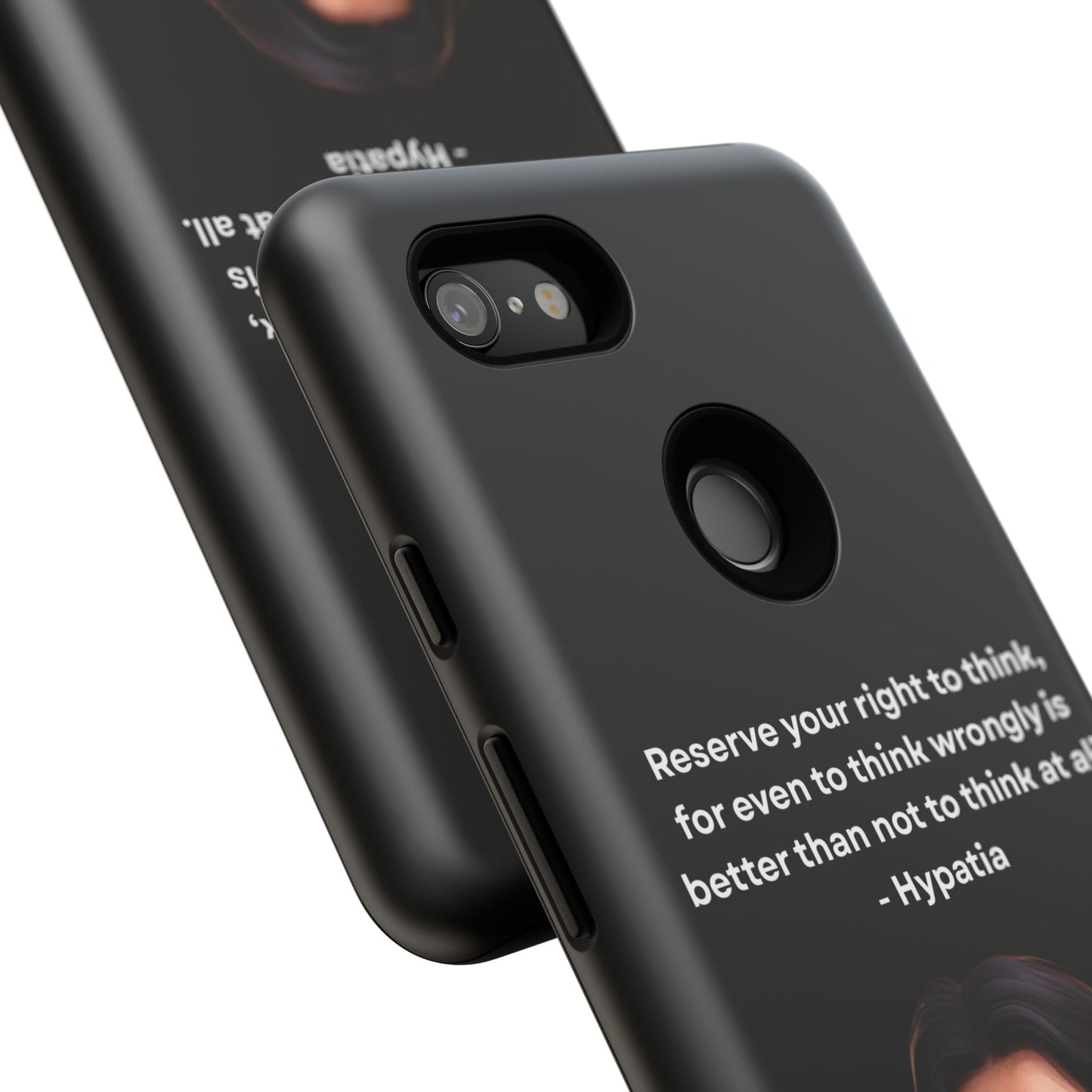 “Think Boldly” – Hypatia Quote Tough Phone Case