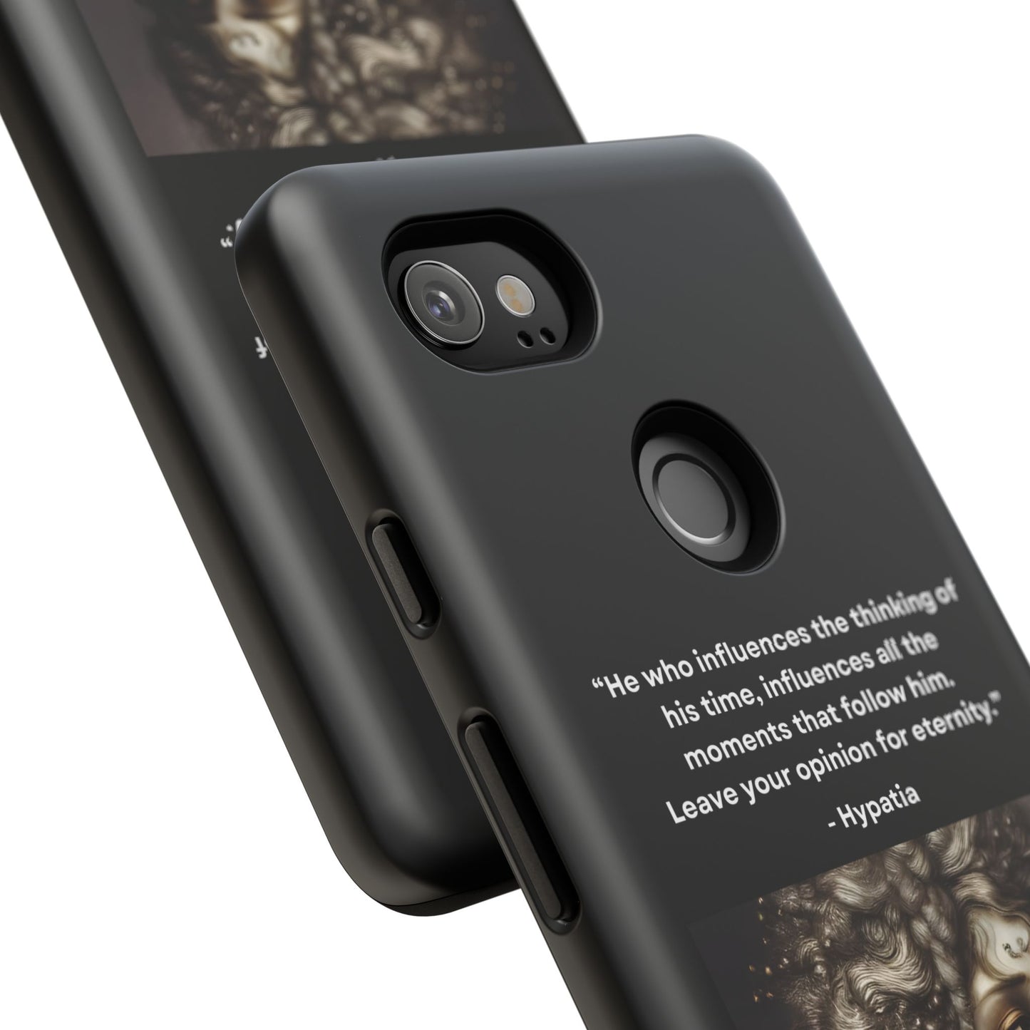 “Leave Your Mark” – Hypatia Quote Tough Phone Case