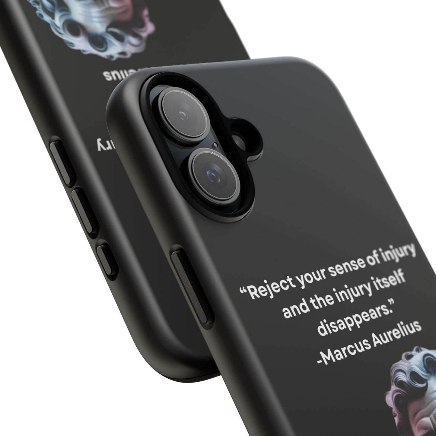 “Strength Within” – Marcus Aurelius Quote Tough Phone Case