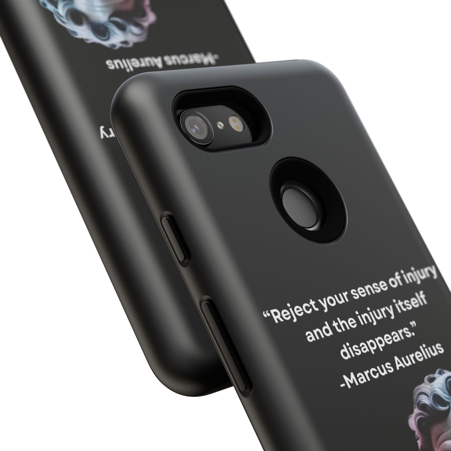 “Strength Within” – Marcus Aurelius Quote Tough Phone Case