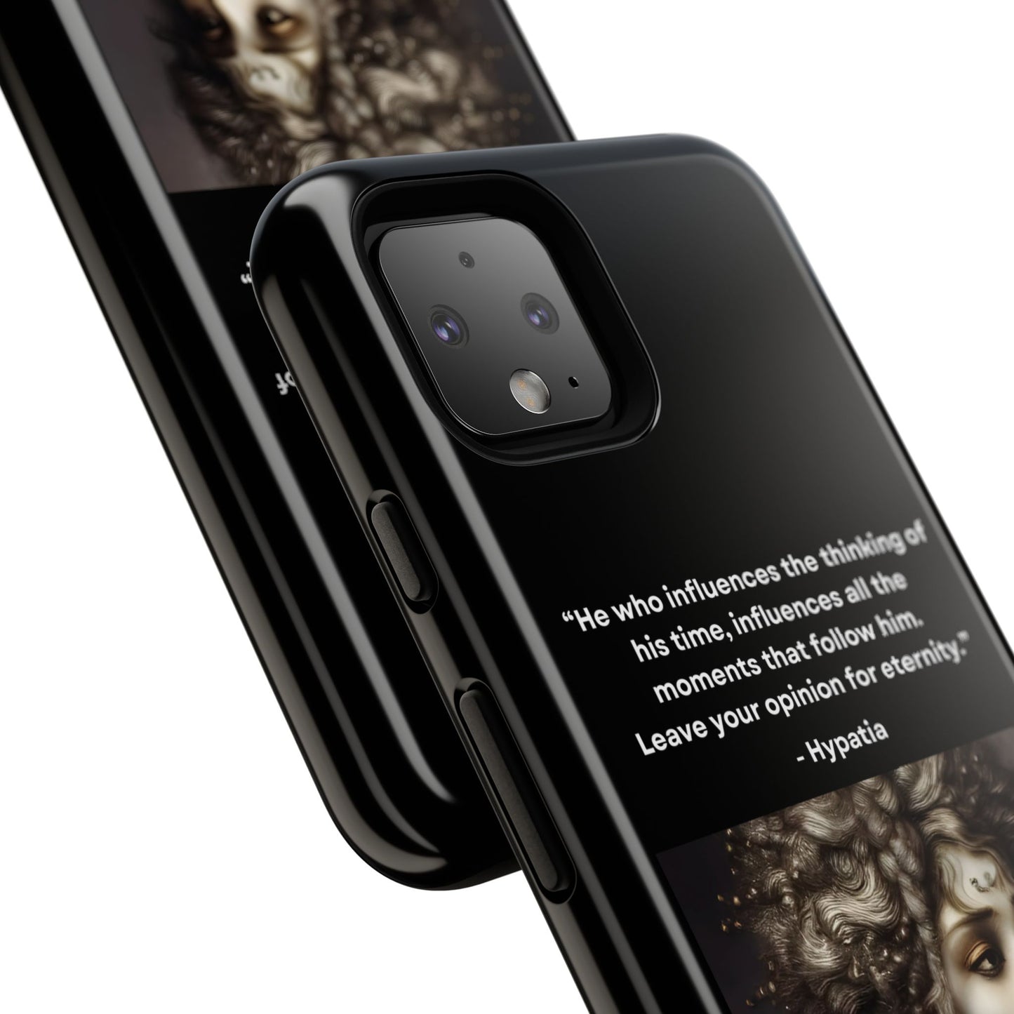 “Leave Your Mark” – Hypatia Quote Tough Phone Case