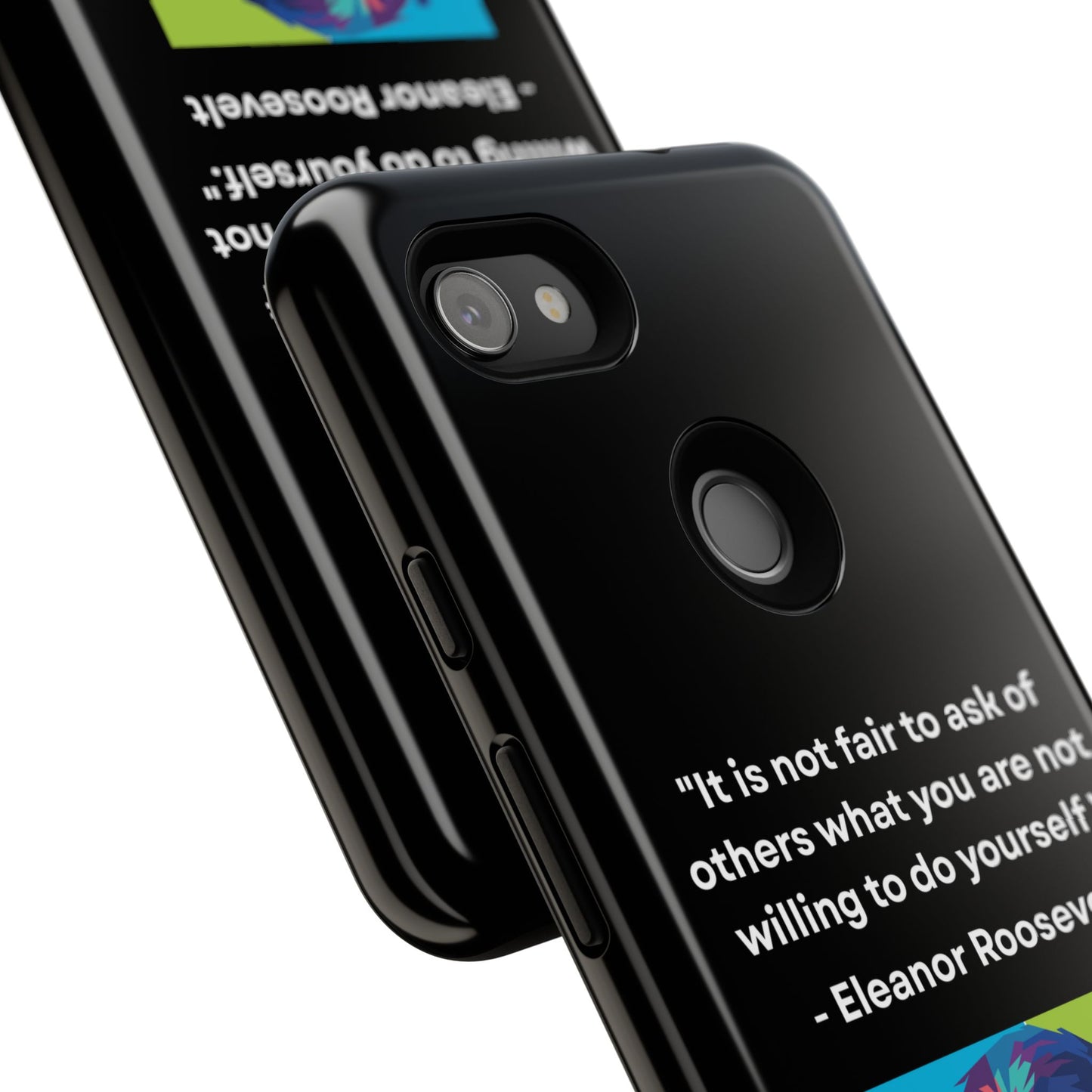 “Lead by Example” – Eleanor Roosevelt Quote Tough Phone Case