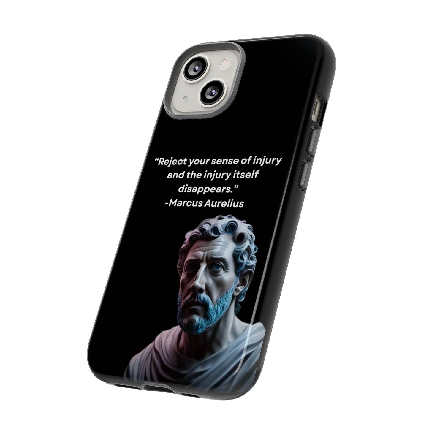“Strength Within” – Marcus Aurelius Quote Tough Phone Case
