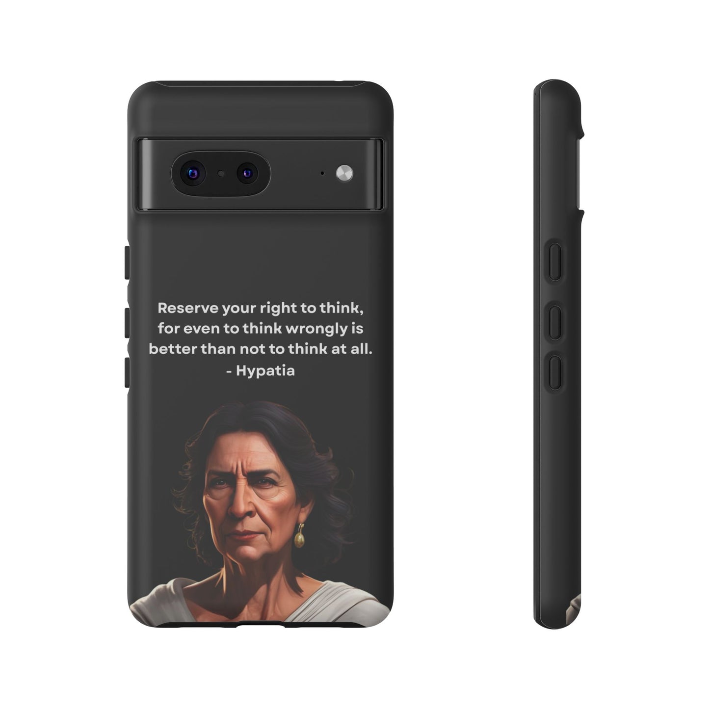 “Think Boldly” – Hypatia Quote Tough Phone Case