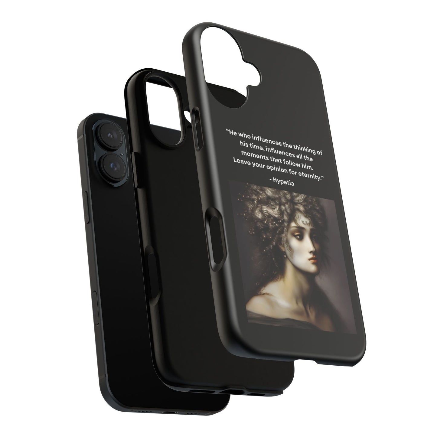 “Leave Your Mark” – Hypatia Quote Tough Phone Case