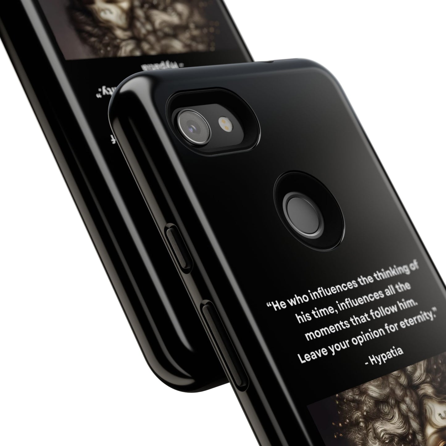 “Leave Your Mark” – Hypatia Quote Tough Phone Case