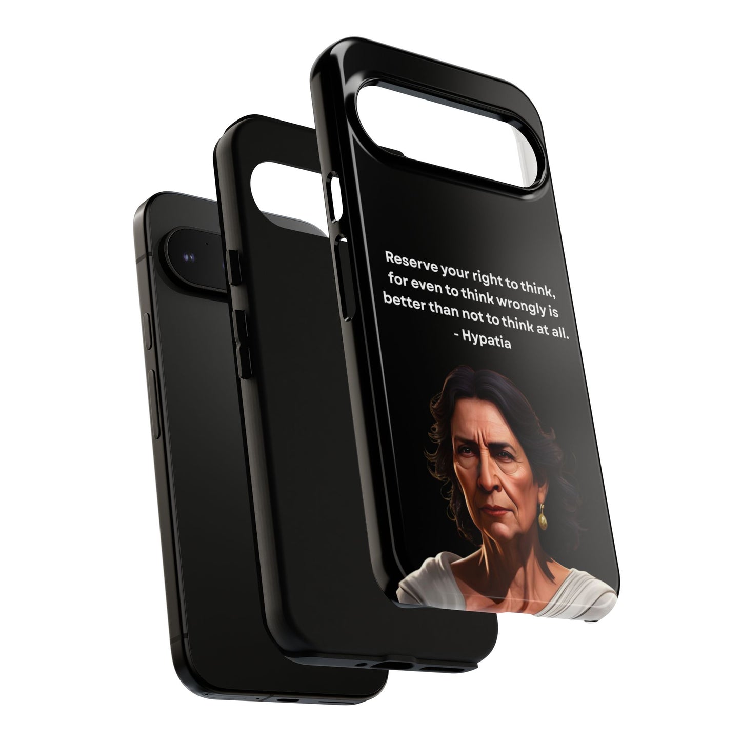 “Think Boldly” – Hypatia Quote Tough Phone Case