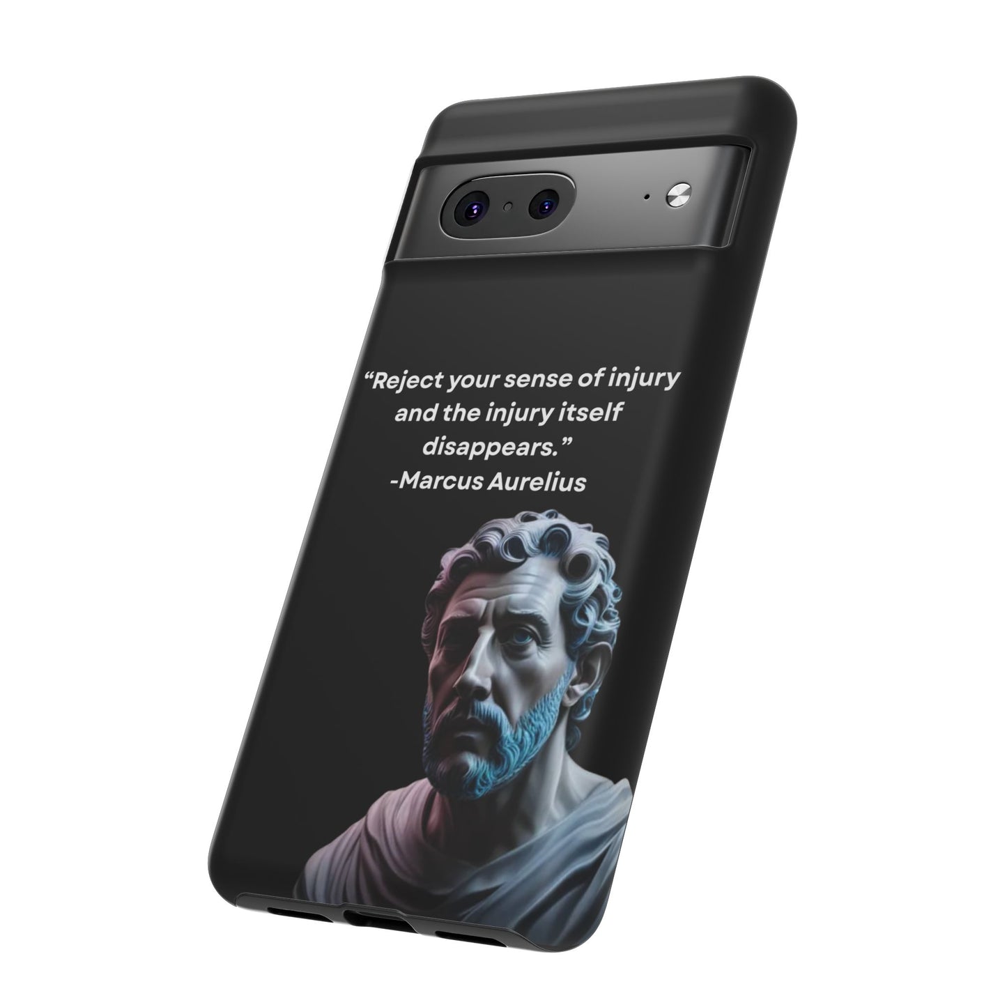 “Strength Within” – Marcus Aurelius Quote Tough Phone Case