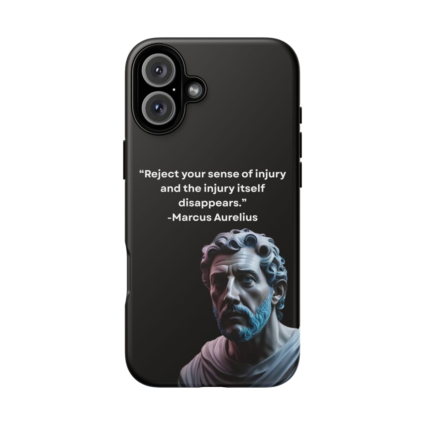 “Strength Within” – Marcus Aurelius Quote Tough Phone Case