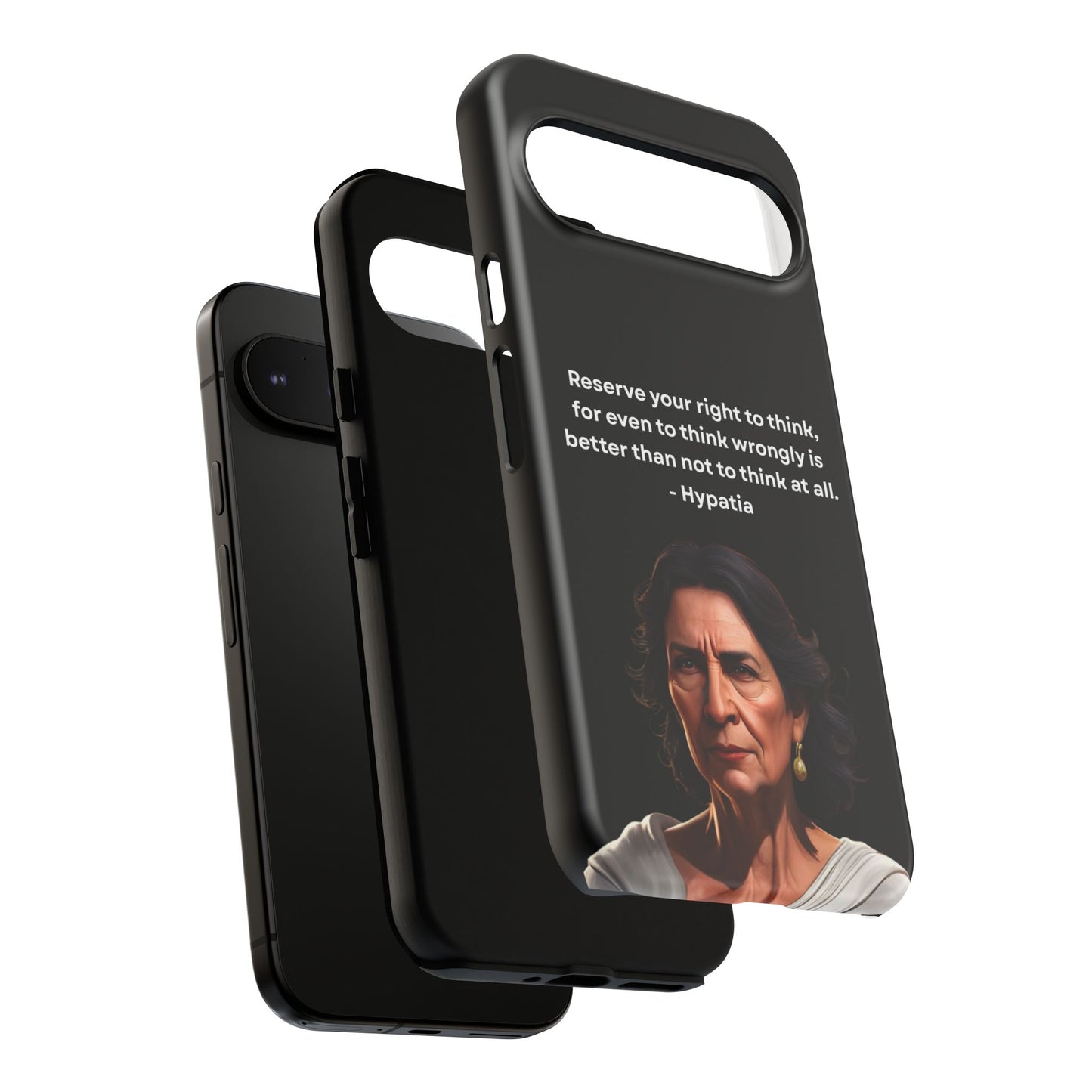 “Think Boldly” – Hypatia Quote Tough Phone Case