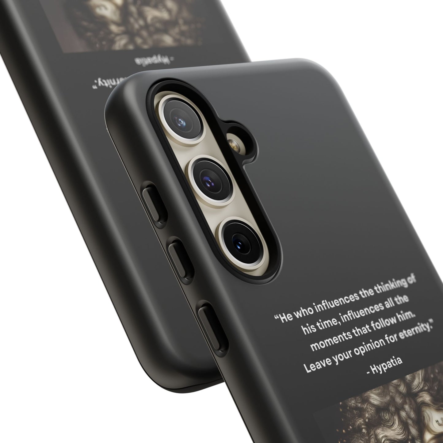 “Leave Your Mark” – Hypatia Quote Tough Phone Case