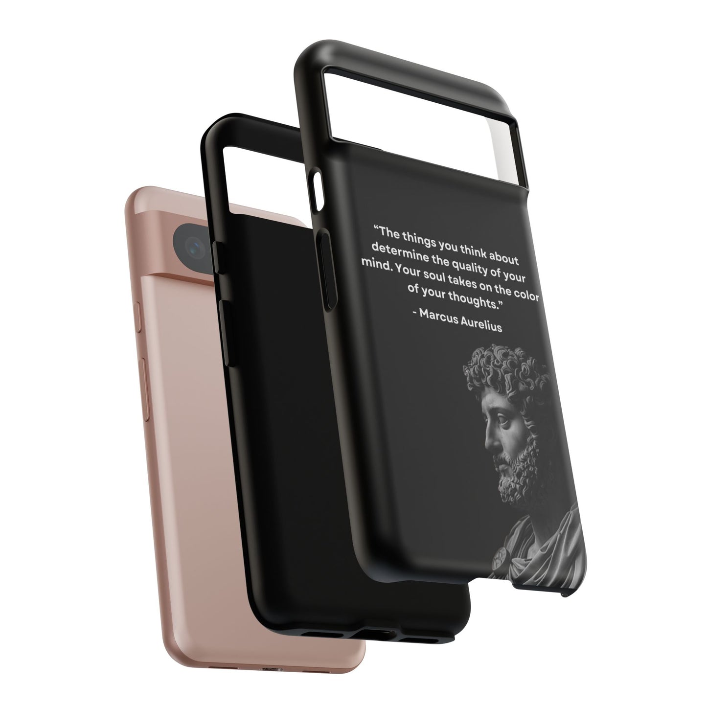 “Color of Thought” – Marcus Aurelius Quote Tough Phone Case