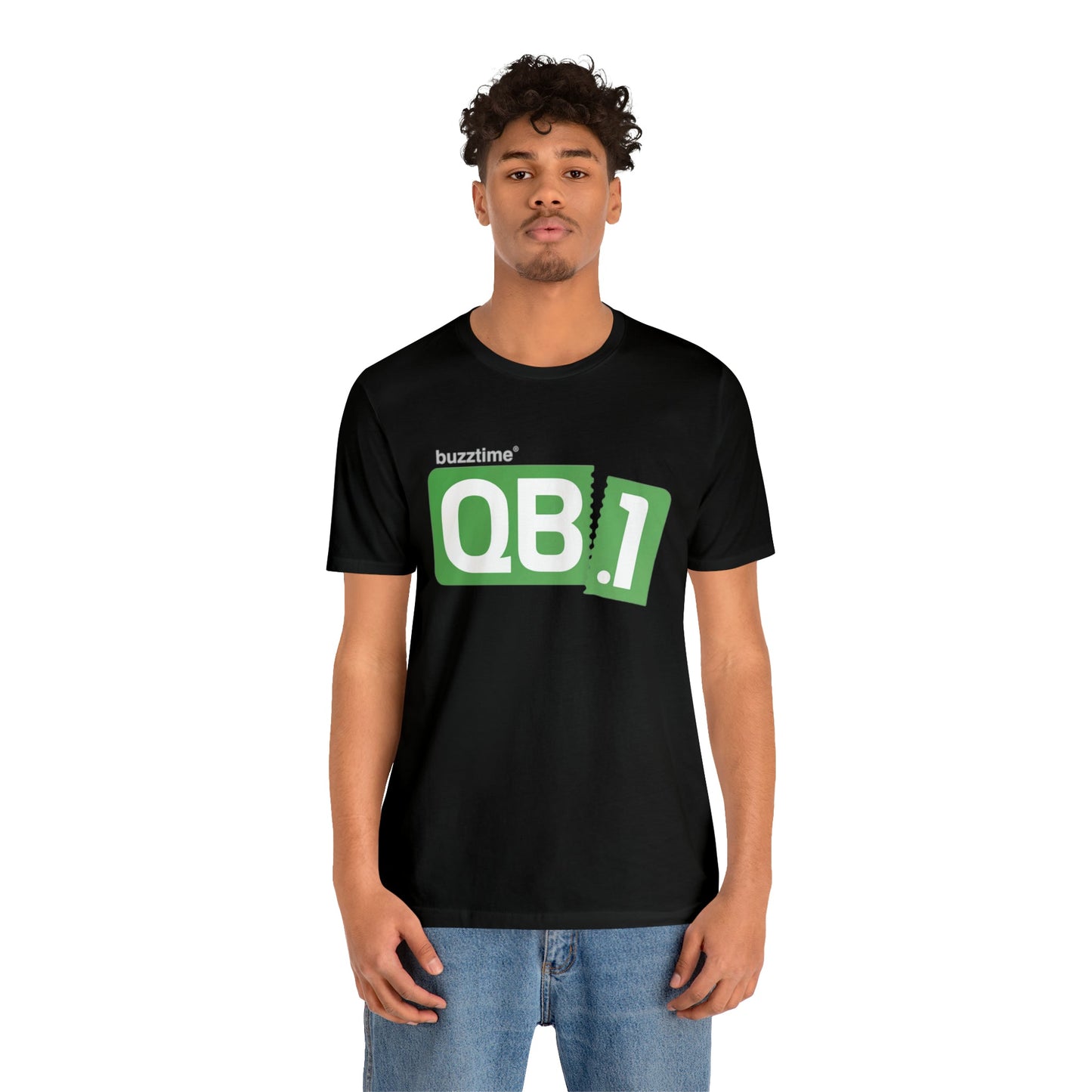 Buzztime QB1 Black T-Shirt