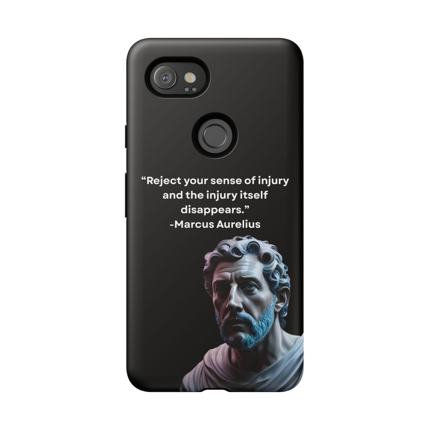 “Strength Within” – Marcus Aurelius Quote Tough Phone Case