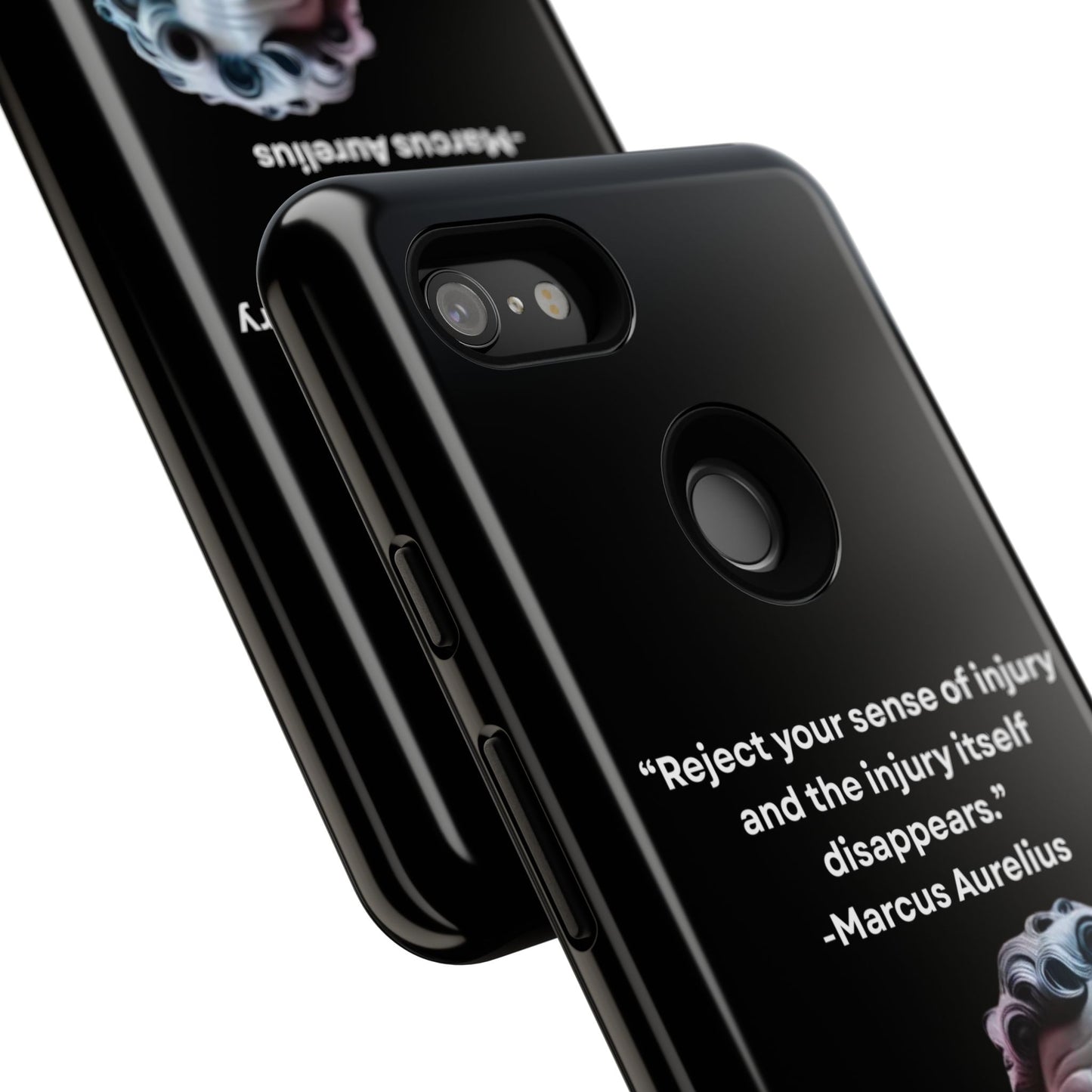 “Strength Within” – Marcus Aurelius Quote Tough Phone Case