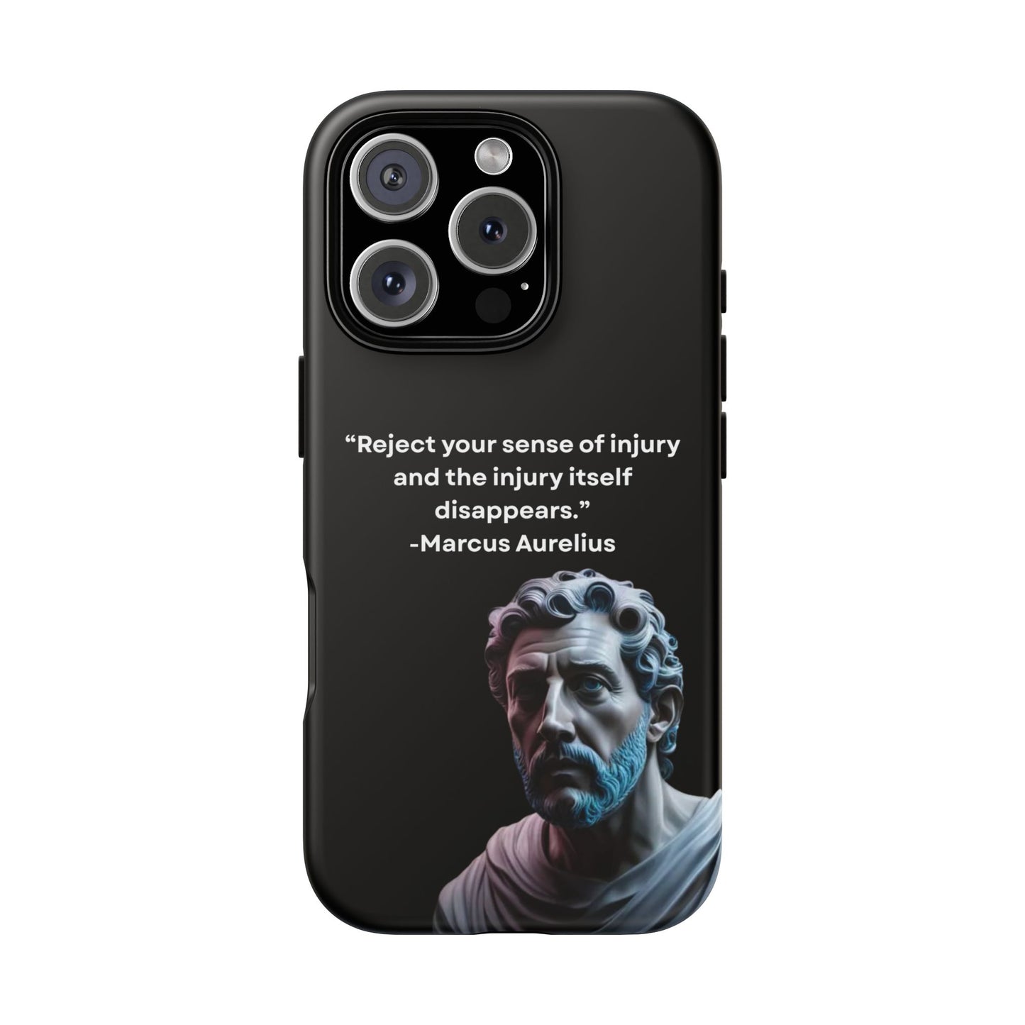 “Strength Within” – Marcus Aurelius Quote Tough Phone Case