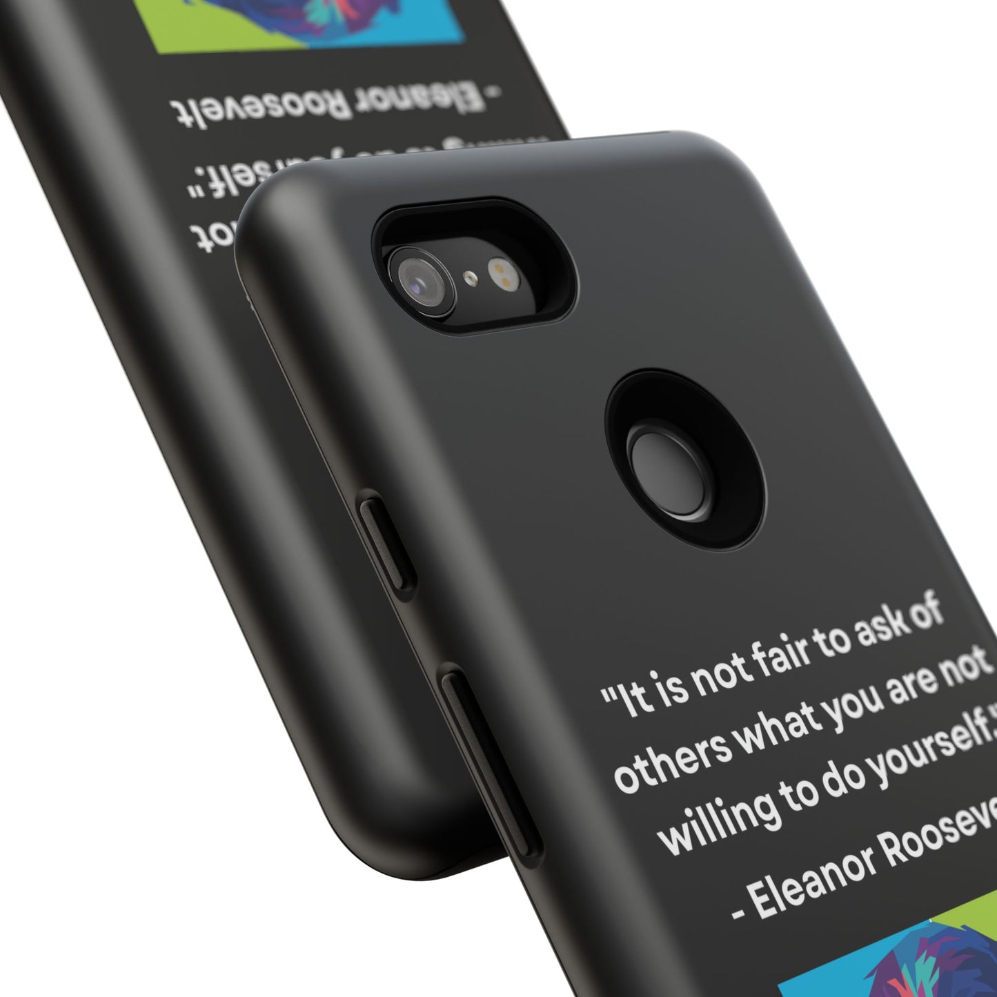 “Lead by Example” – Eleanor Roosevelt Quote Tough Phone Case