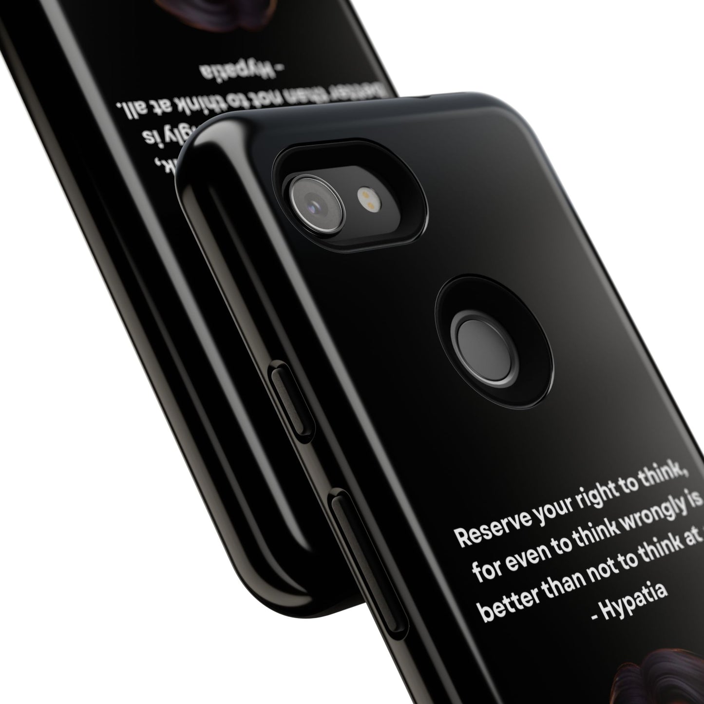 “Think Boldly” – Hypatia Quote Tough Phone Case