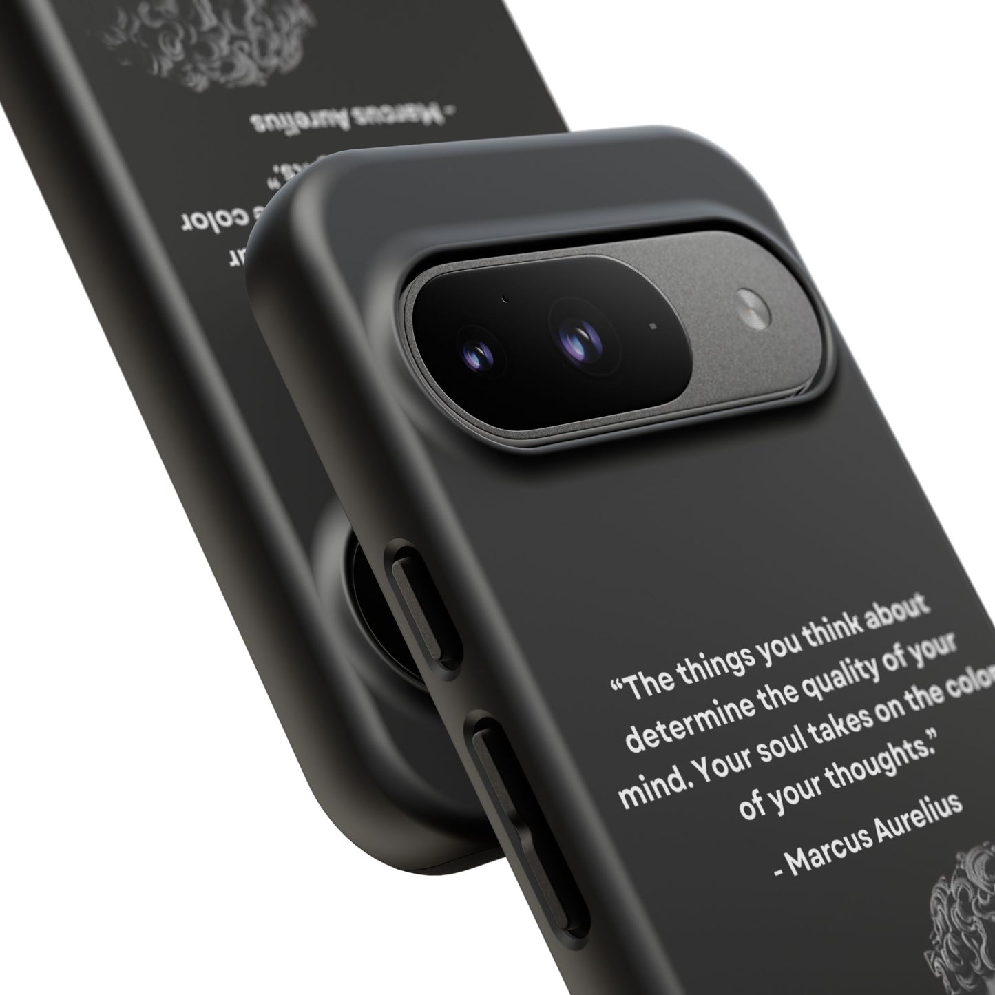 “Color of Thought” – Marcus Aurelius Quote Tough Phone Case