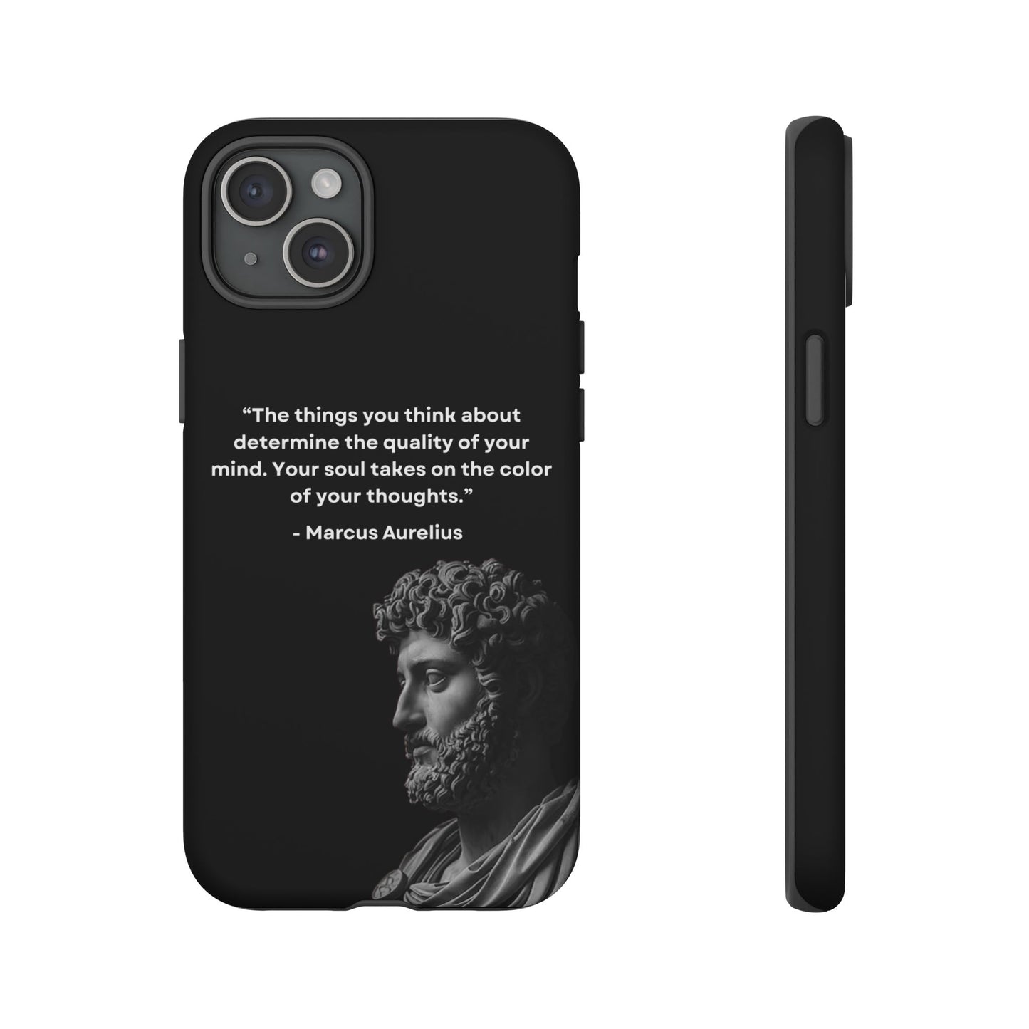 “Color of Thought” – Marcus Aurelius Quote Tough Phone Case