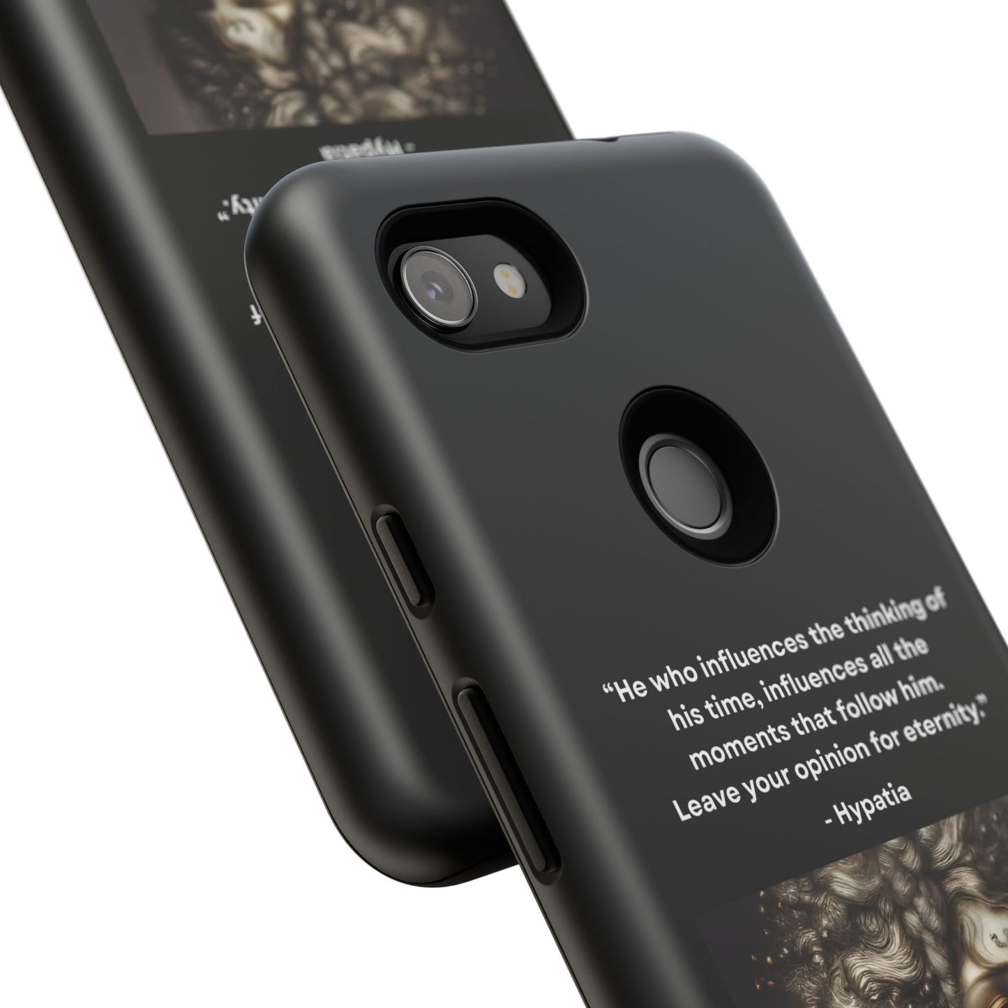 “Leave Your Mark” – Hypatia Quote Tough Phone Case