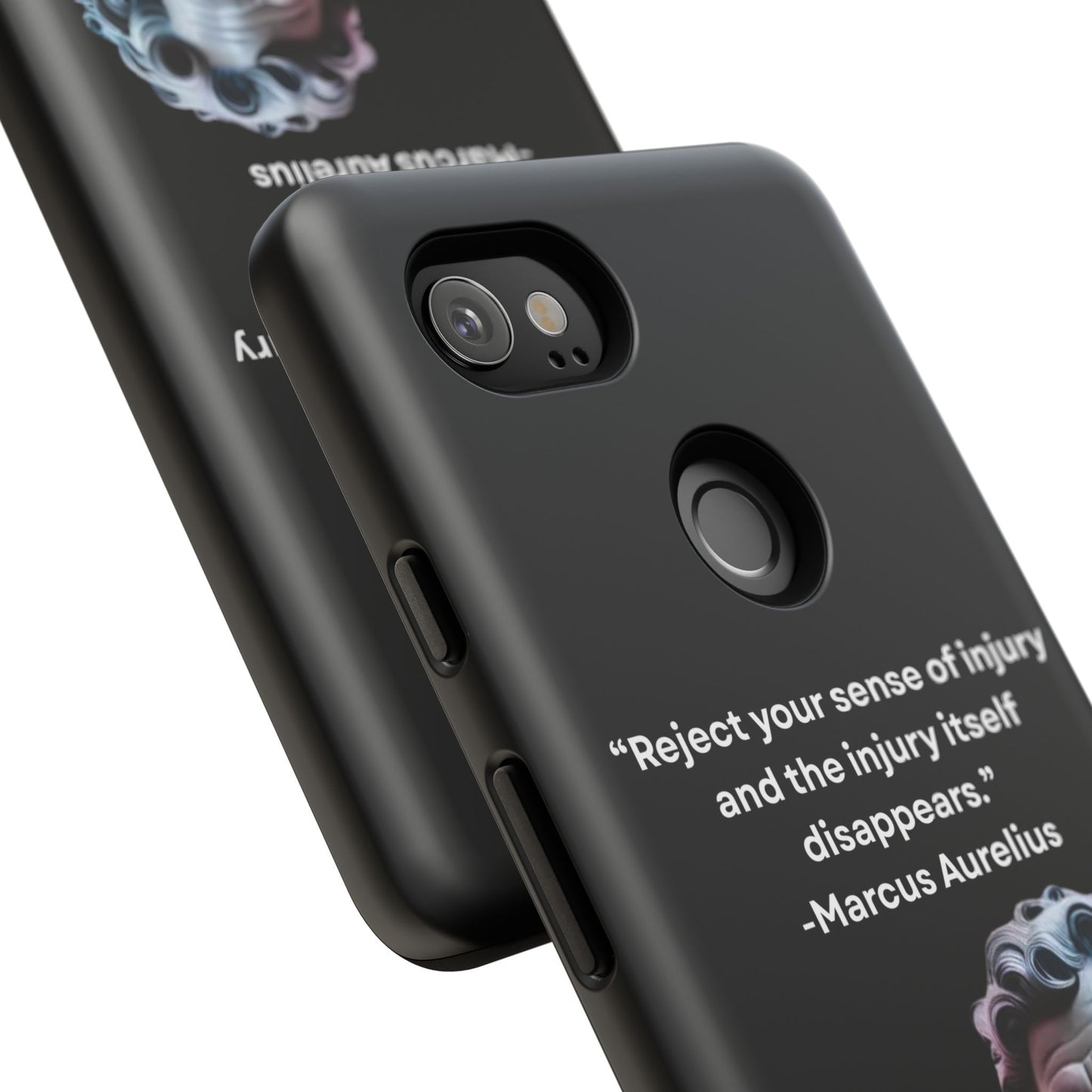“Strength Within” – Marcus Aurelius Quote Tough Phone Case