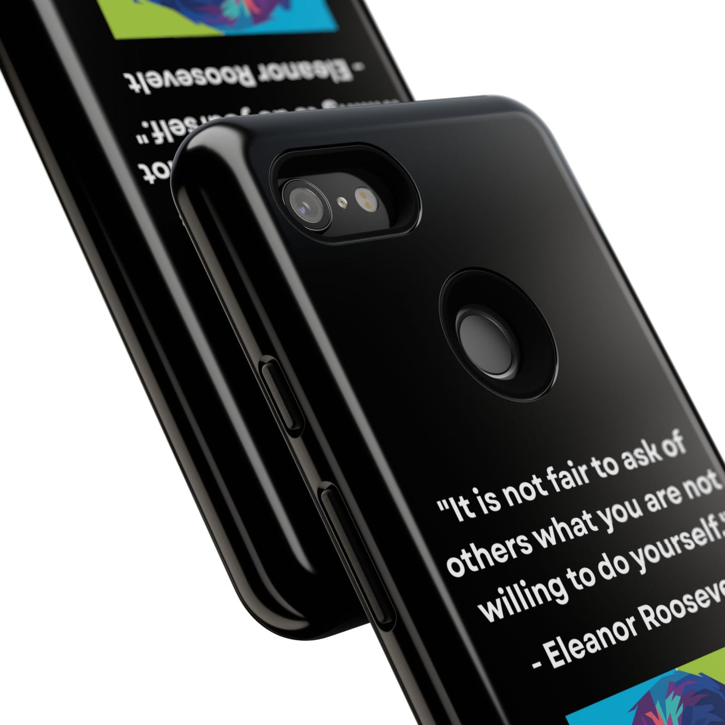 “Lead by Example” – Eleanor Roosevelt Quote Tough Phone Case