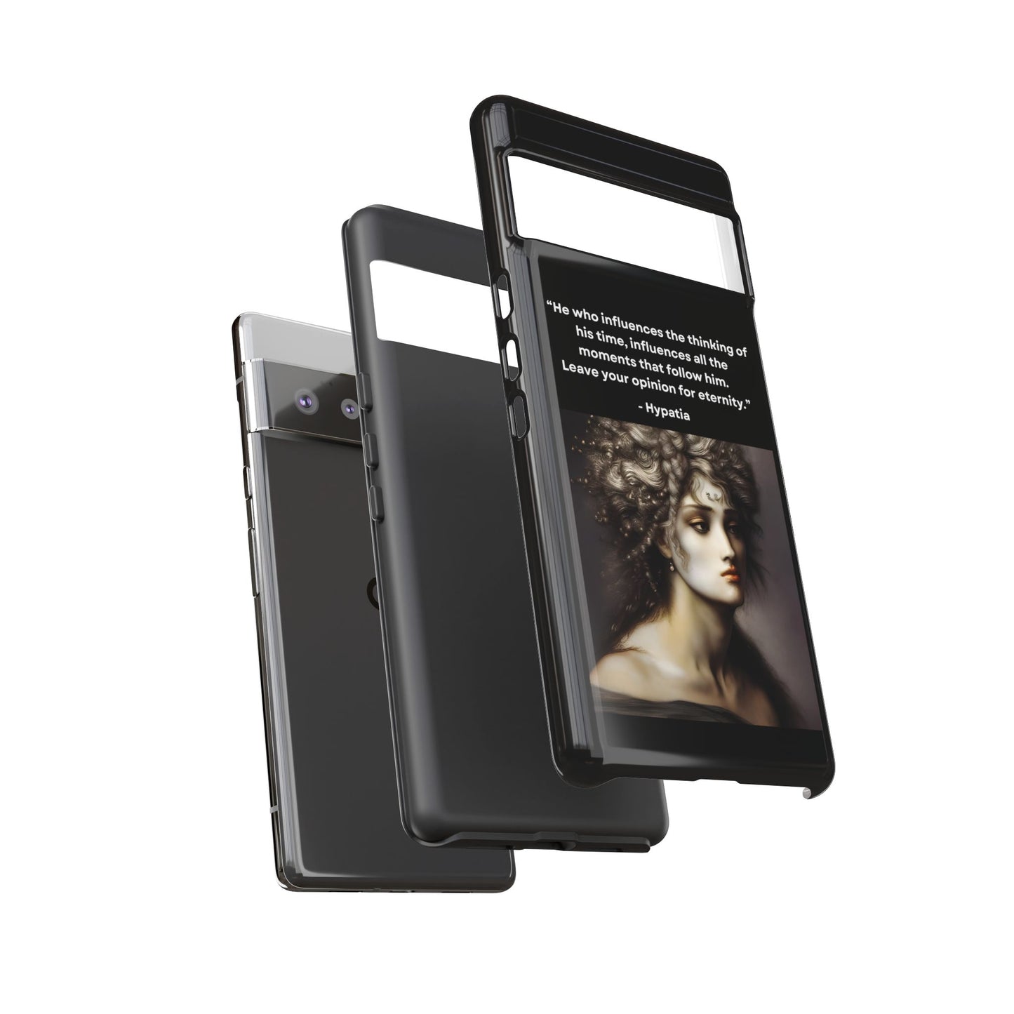 “Leave Your Mark” – Hypatia Quote Tough Phone Case