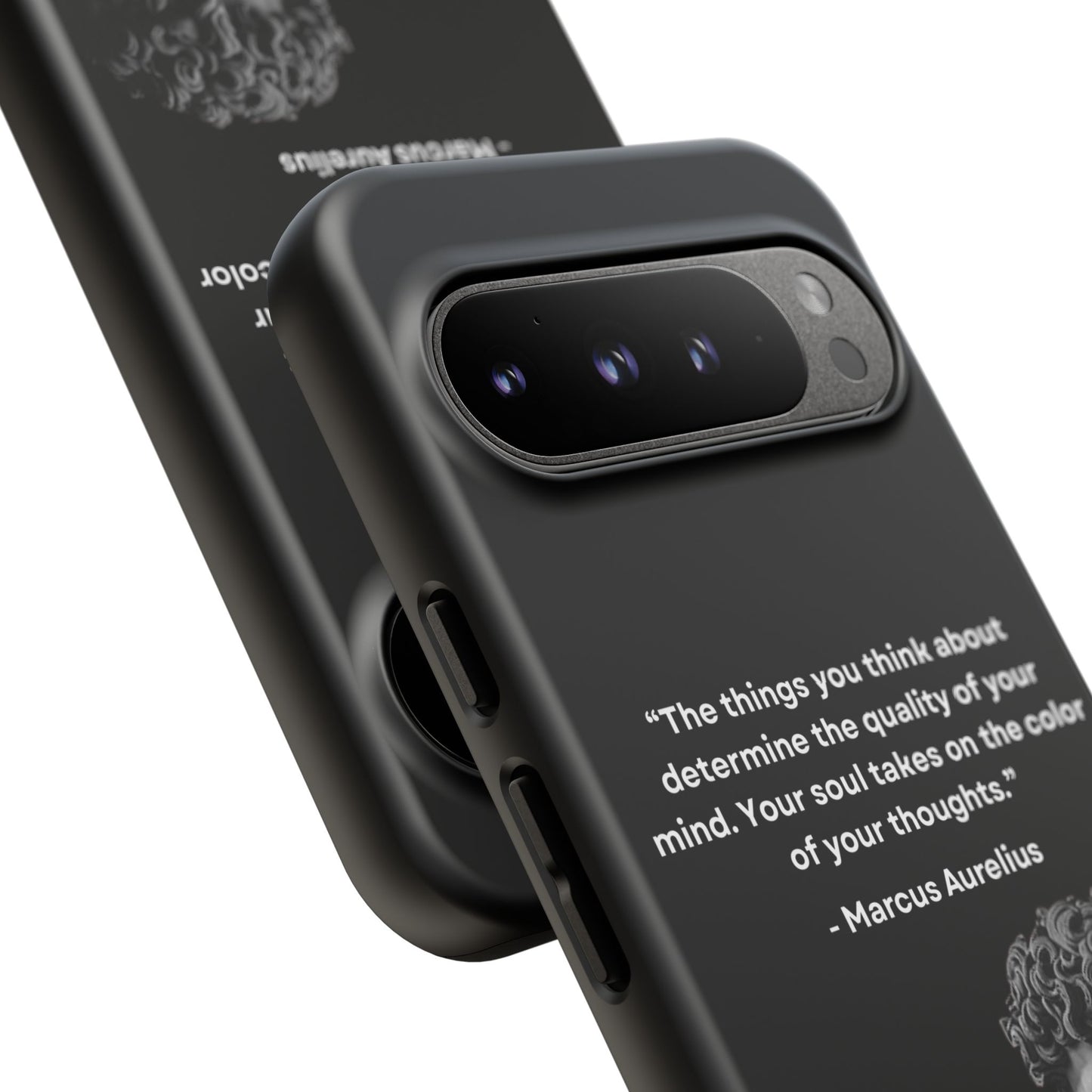 “Color of Thought” – Marcus Aurelius Quote Tough Phone Case